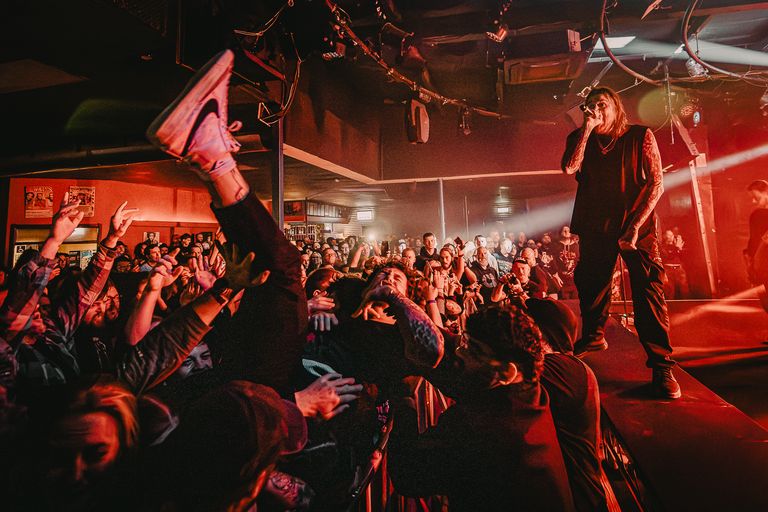 Wage War performing in Adelaide at The Gov